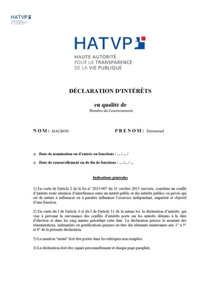 Déclaration d'intérêts 2014 Macron.pdf
